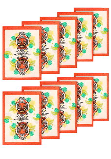 Полотенце кухонное Тигр, 10 шт.