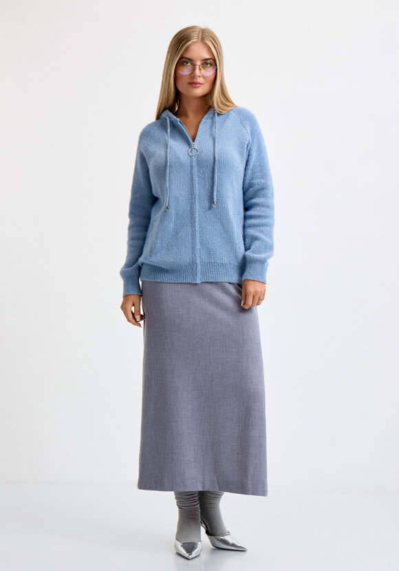 Кардиган на молнии с капюшоном Амели шир.  580, рис. 41