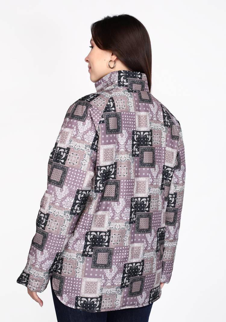 Куртка Оригинальный принт шир.  750, рис. 11