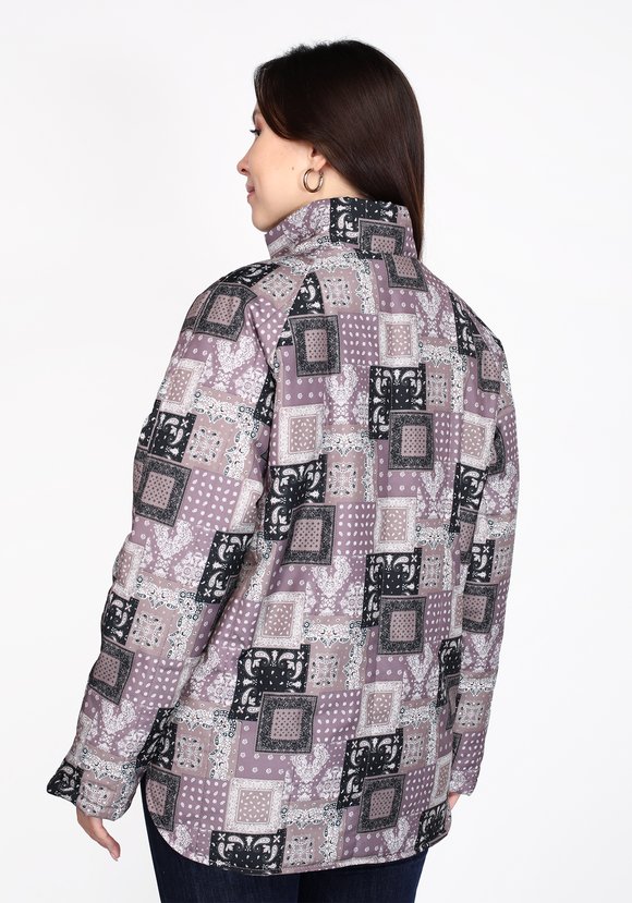 Куртка Оригинальный принт шир.  580, рис. 11