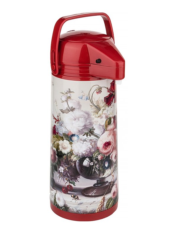 Термос со стеклянной колбой и помпой шир.  580, рис. 4