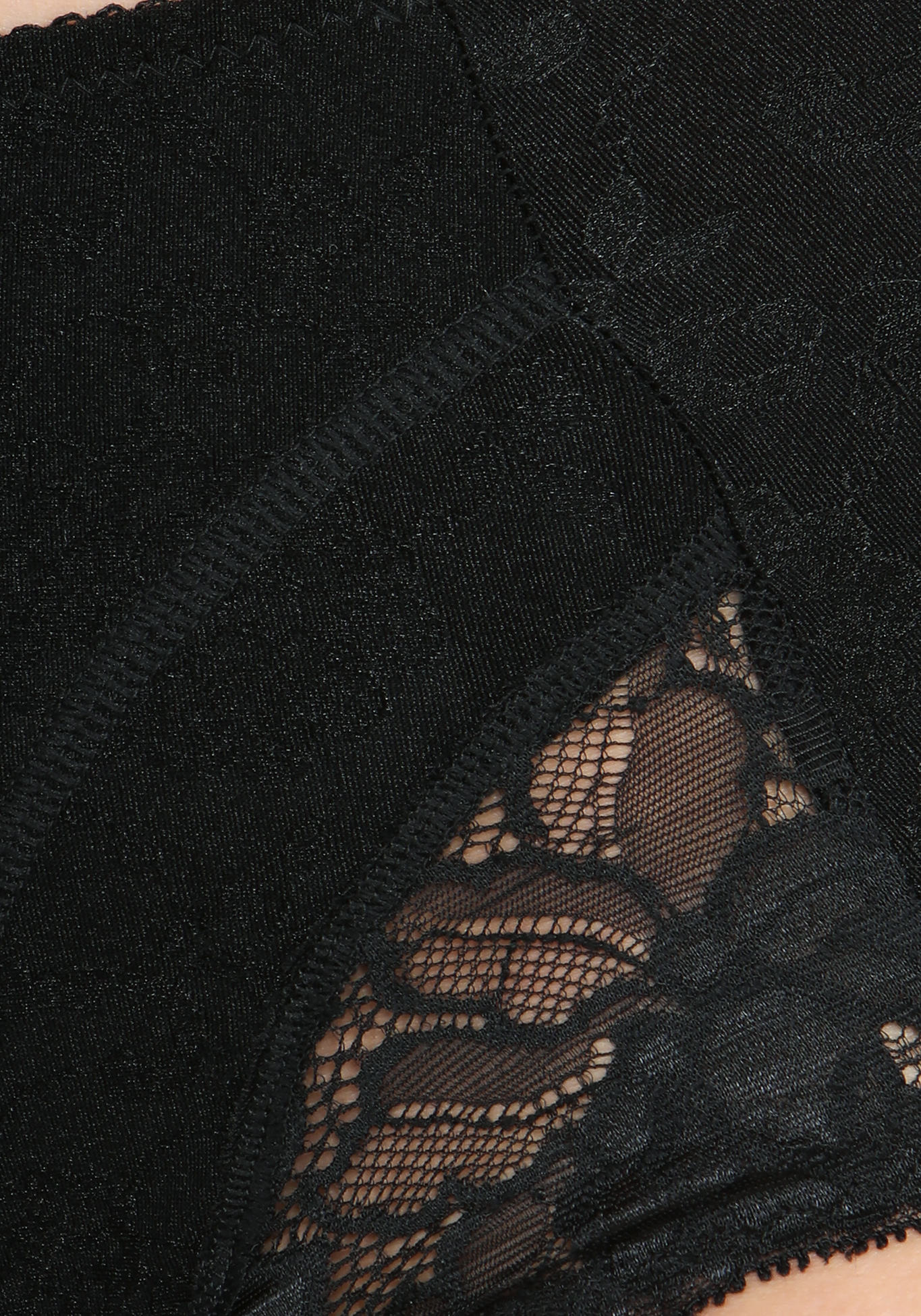 Корректирующие жаккардовые трусы "ЛАЙЗА" Лянжери, цвет черный, размер 46 - фото 3