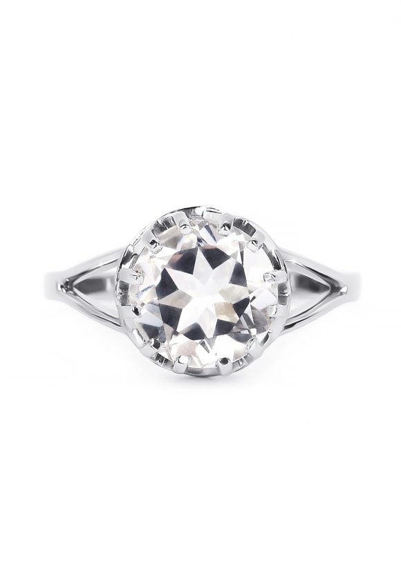 Кольцо серебряное Берта шир.  580, рис. 2