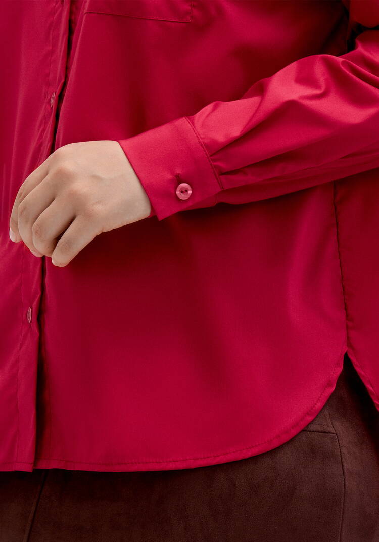 Рубашка оверсайз со спущенным плечом шир.  750, рис. 24