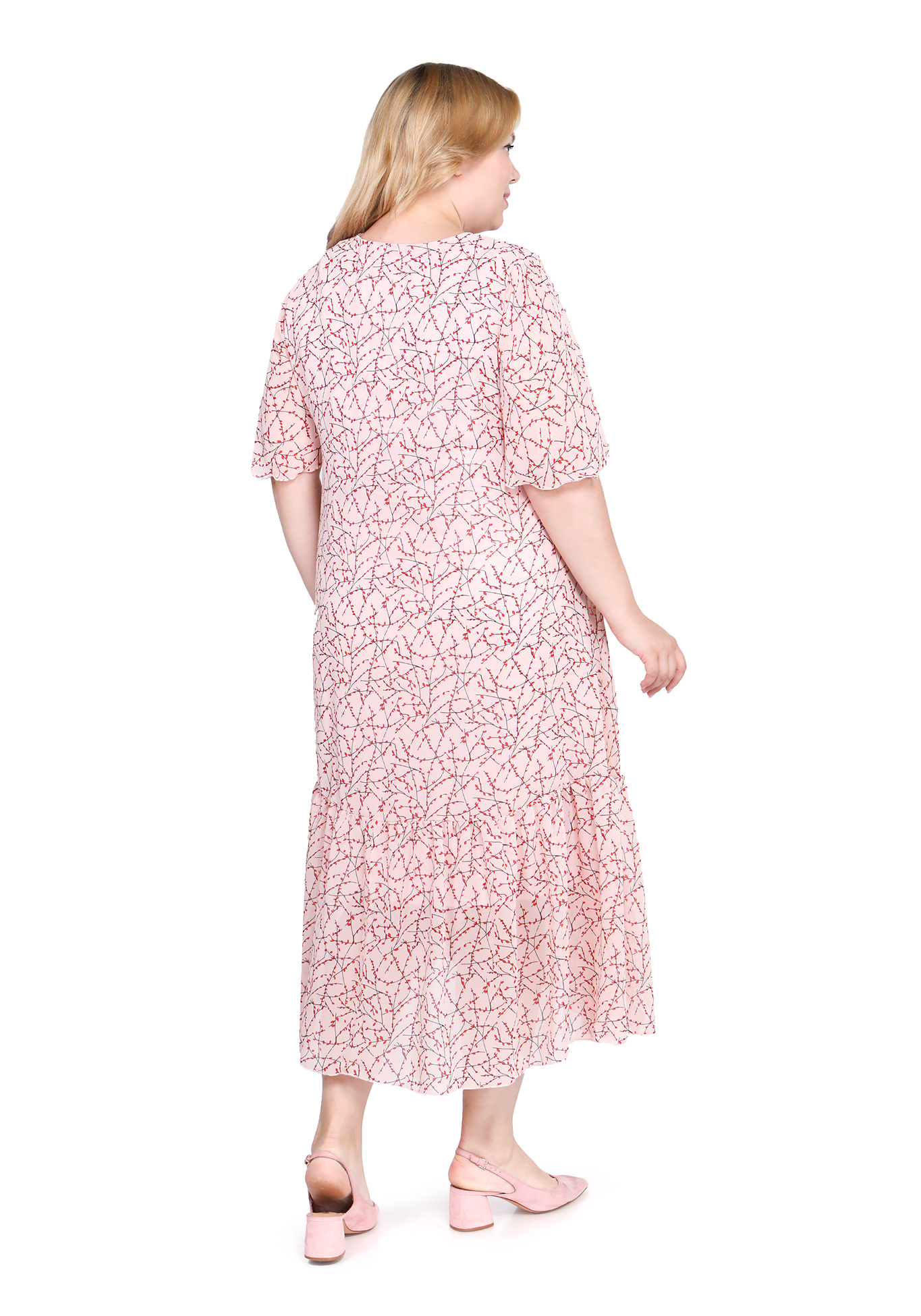 Платье "Идеальный романс" Bianka Modeno, размер 48, цвет фисташковый - фото 5