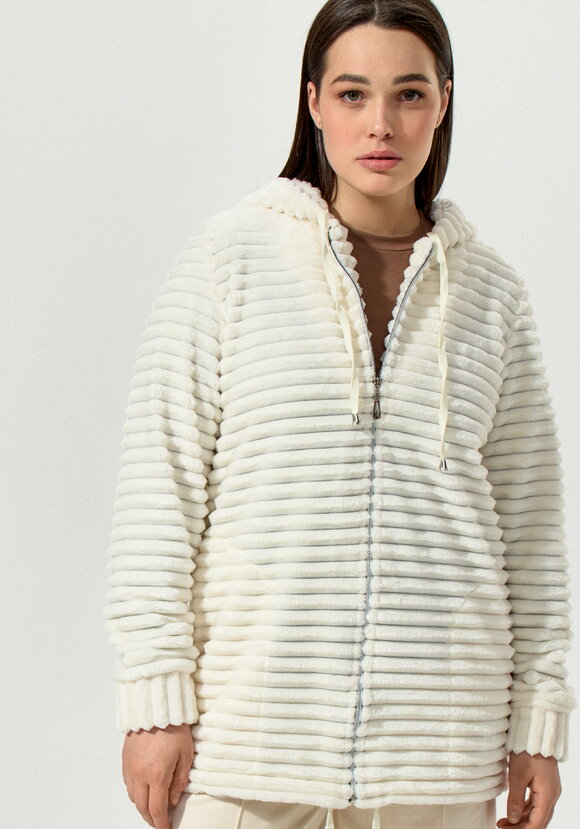 Толстовка меховая на молнии шир.  580, рис. 4