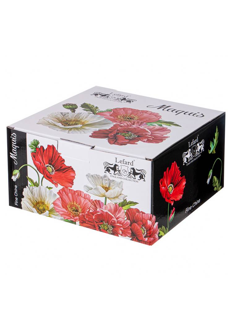 Блюдо из фарфора круглое с крышкой шир.  750, рис. 4