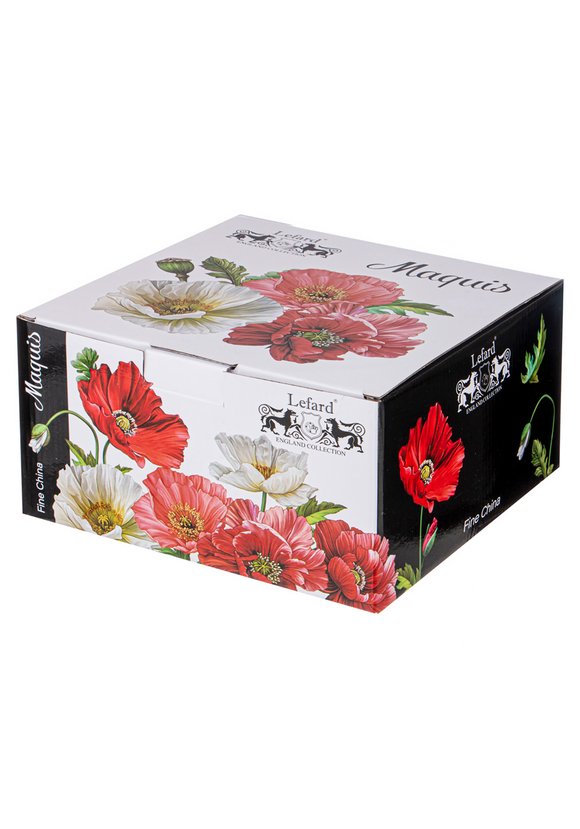 Блюдо из фарфора круглое с крышкой шир.  580, рис. 4