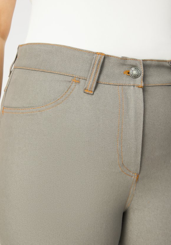 Брюки джинсовые с карманами шир.  580, рис. 4