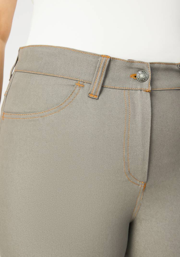 Брюки джинсовые с карманами шир.  750, рис. 4