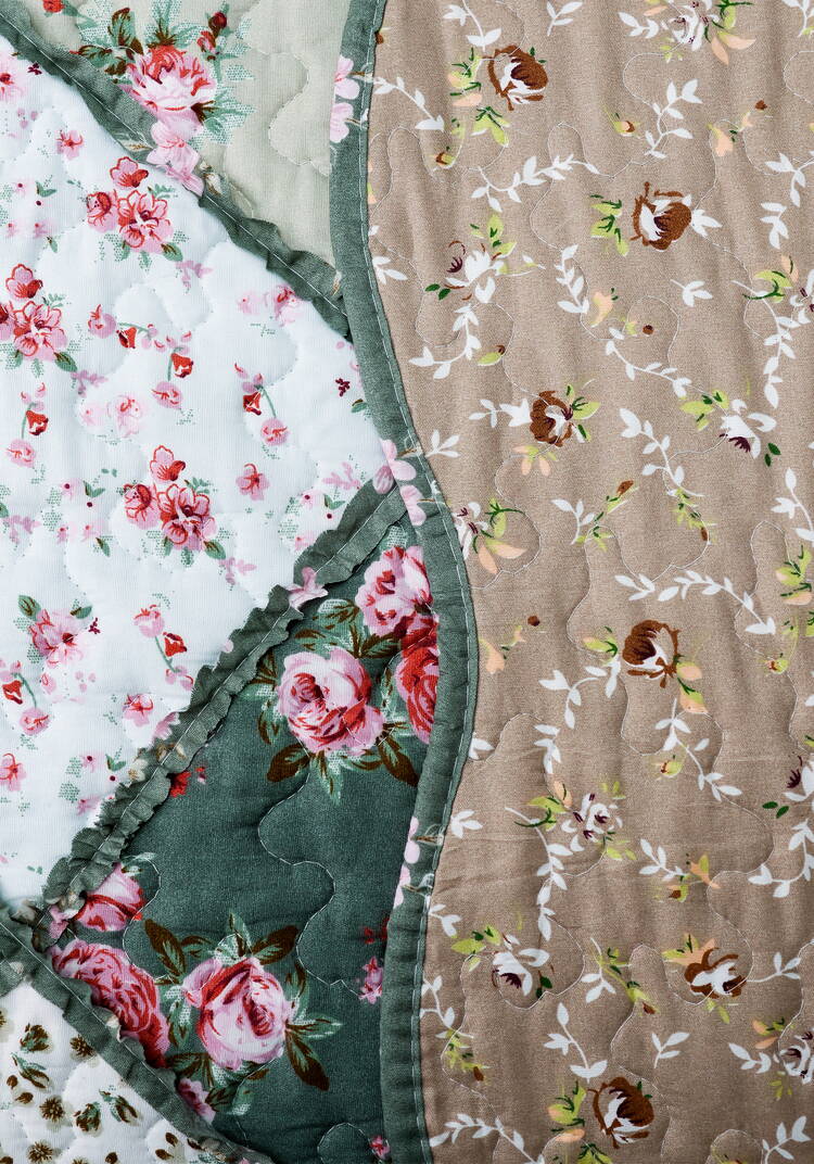 Покрывало с наволочками Печворк шир.  750, рис. 4