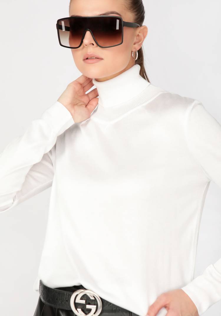 Джемпер женский со складками по полочке шир.  750, рис. 7