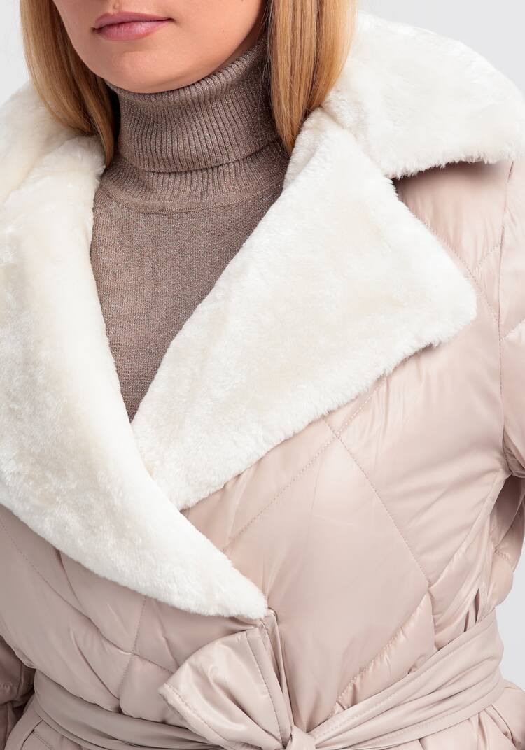 Пуховик со съемным капюшоном Адель шир.  750, рис. 12