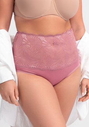 Трусы высокие Кружевная ночь