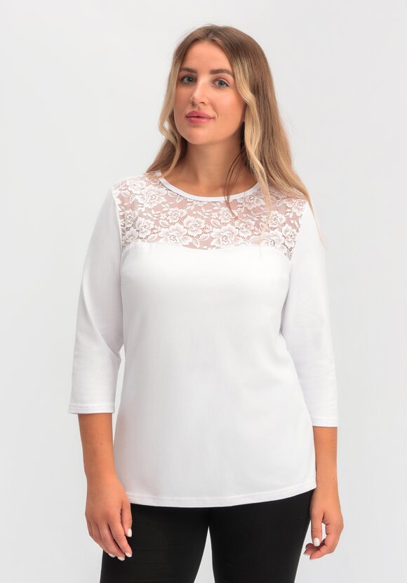 Футболка с рукавом 3/4 Алисия шир.  580, рис. 1