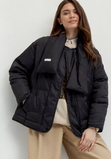 Куртка со съемным воротником