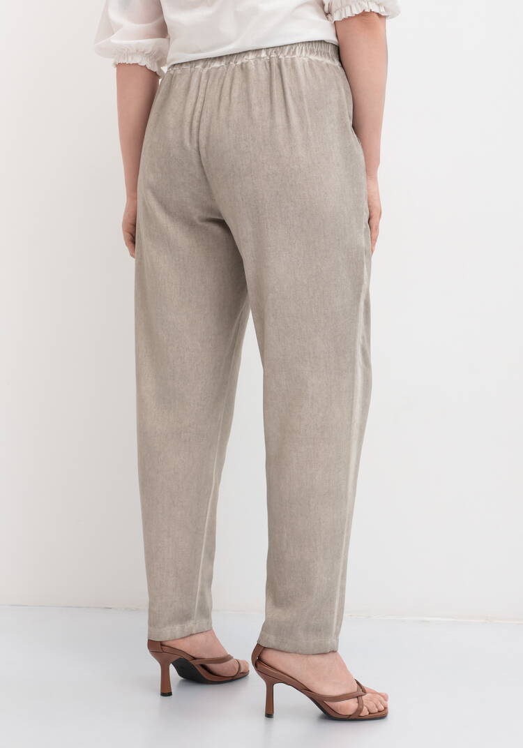 Брюки-бананы с завязками шир.  750, рис. 8