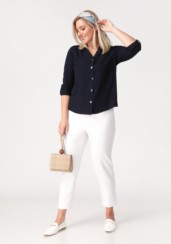 Рубашка прямого кроя Аннета шир.  580, рис. 8