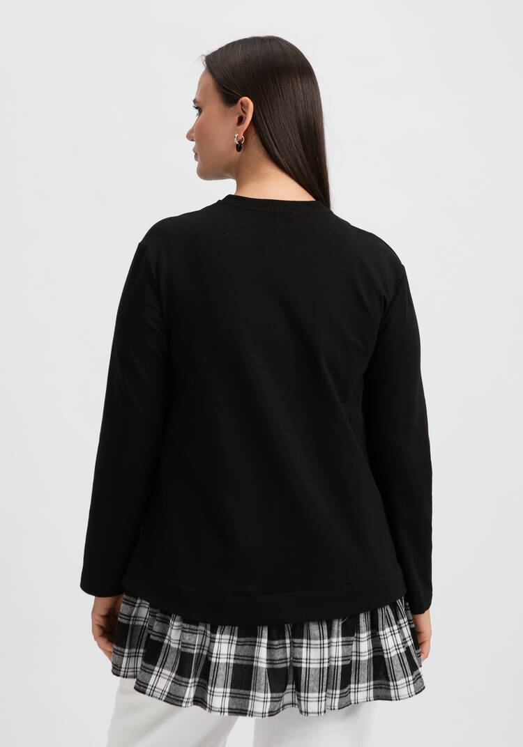 Туника многослойная свободного кроя шир.  750, рис. 11