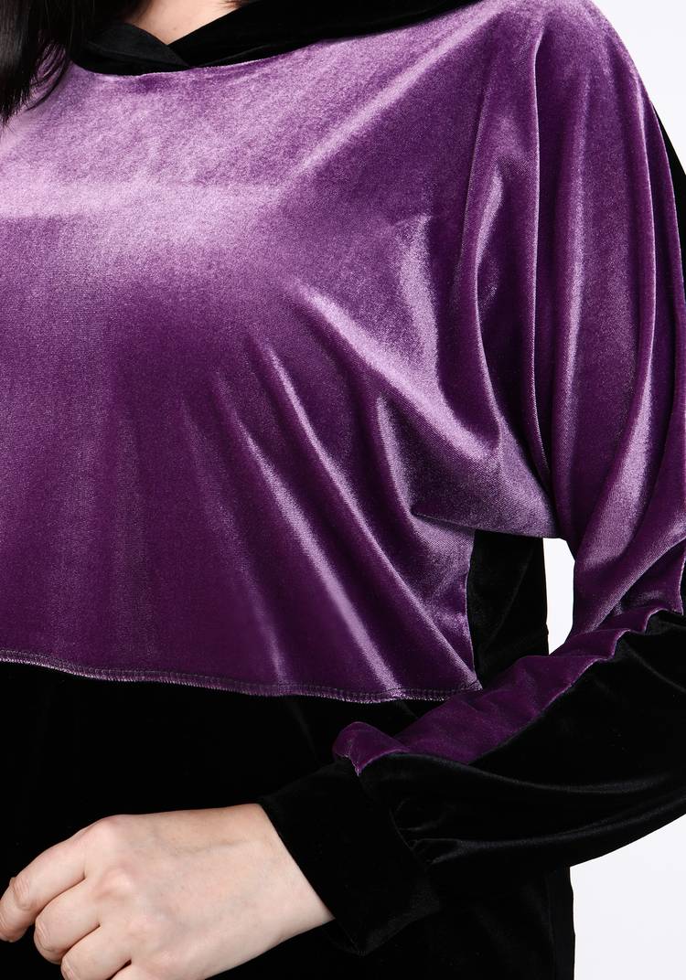 Туника бархатная с капюшоном шир.  750, рис. 21