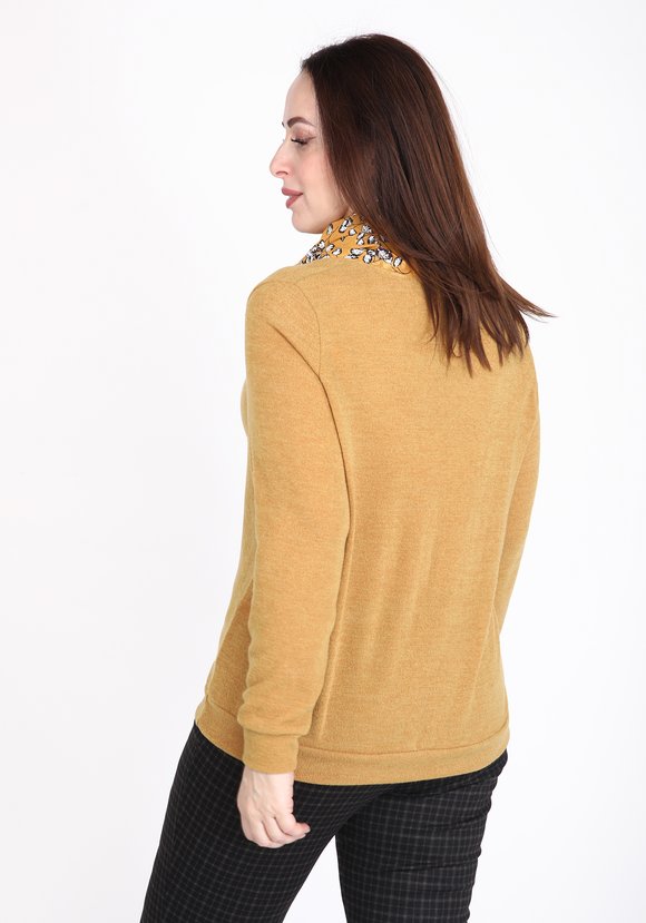 Блуза Музыкальный вечер шир.  580, рис. 8