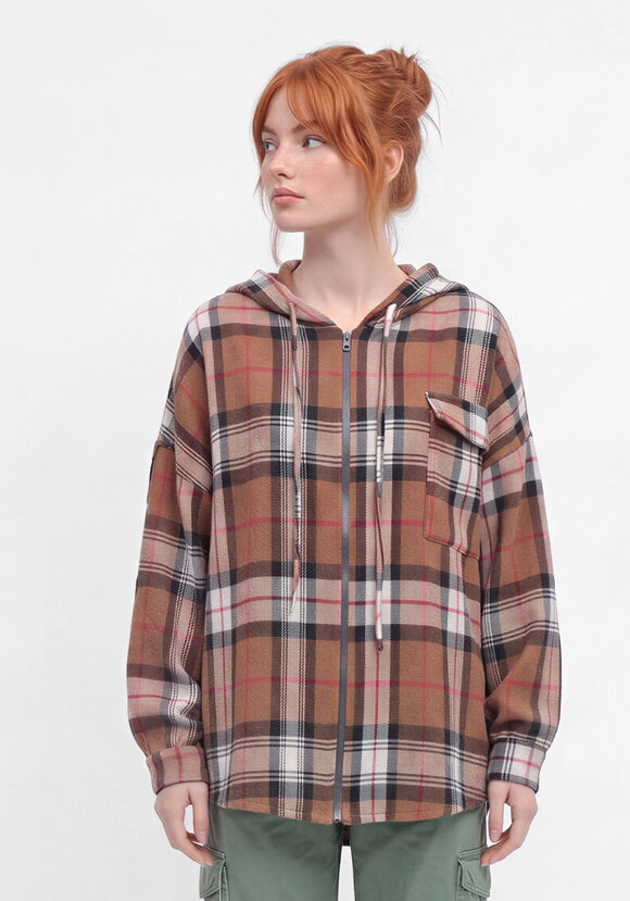 Рубашка Клетчатый закат шир.  580, рис. 14