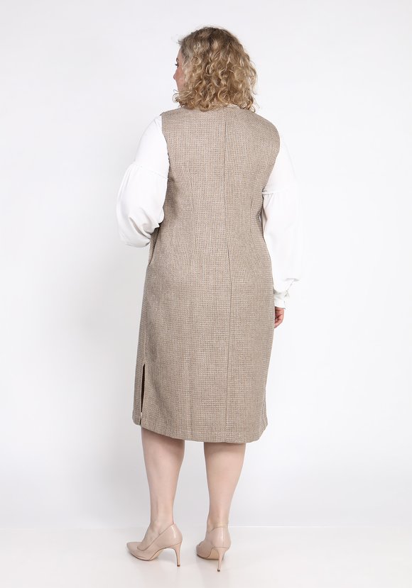 Сарафан двубортный шир.  580, рис. 3