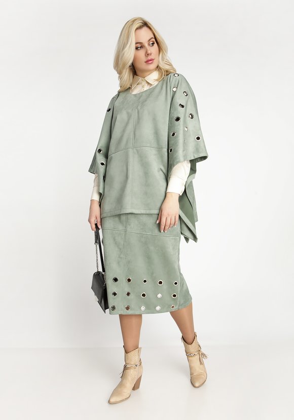 Пончо Королева Галактики шир.  580, рис. 6