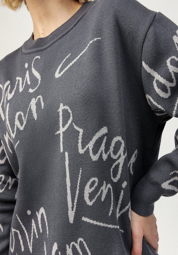 Туника с принтом леттеринг шир.  580, рис. 6