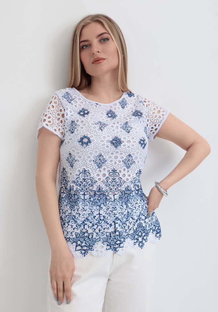 Блуза Анушка шир.  750, рис. 1