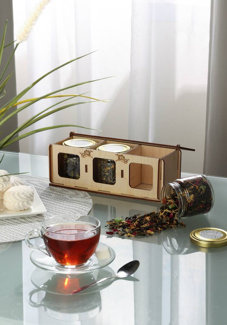 Чай в подарочной коробке ассорти шир.  750, рис. 2