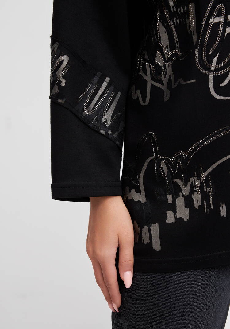 Блуза Ребека шир.  750, рис. 5