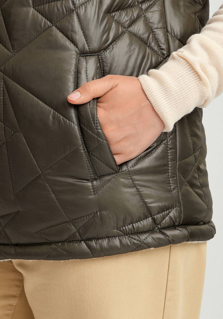 Жилет двусторонний стеганый шир.  750, рис. 23