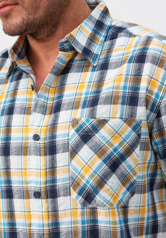 Рубашка в клетку Серкан шир.  580, рис. 5