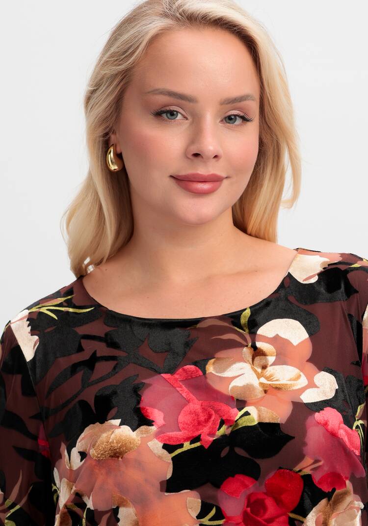 Платье А-силуэта с ярусами на подкладе шир.  750, рис. 5