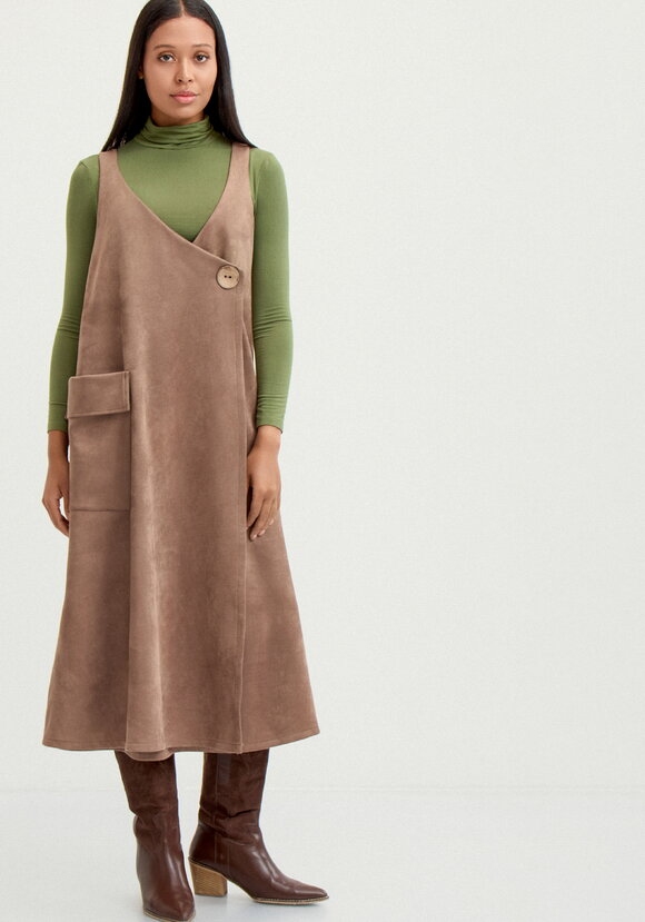 Сарафан с имитацией застёжки шир.  580, рис. 12