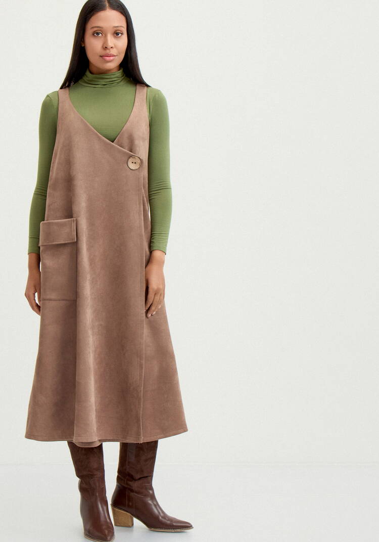 Сарафан с имитацией застёжки шир.  750, рис. 12