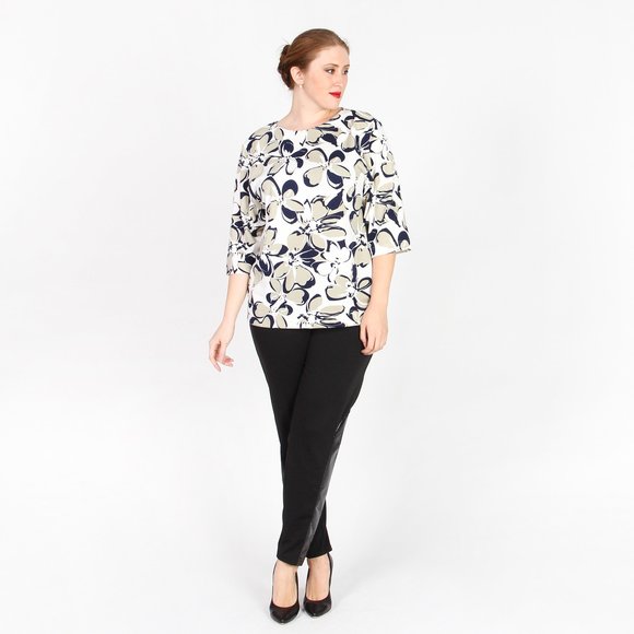 Блуза со свободными рукавами шир.  580, рис. 1