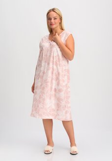 Сорочка хлопковая Сладкий сон, розовый