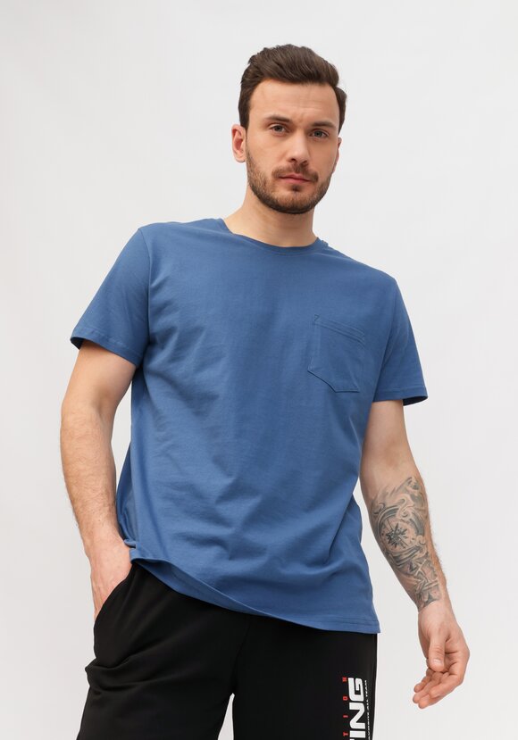 Футболка с накладным карманом шир.  580, рис. 19