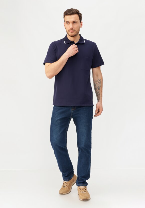 Футболка поло мужская шир.  580, рис. 8