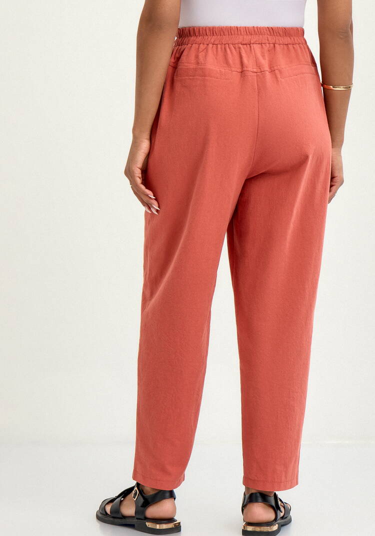 Брюки с декоративной планкой и карманами шир.  750, рис. 19