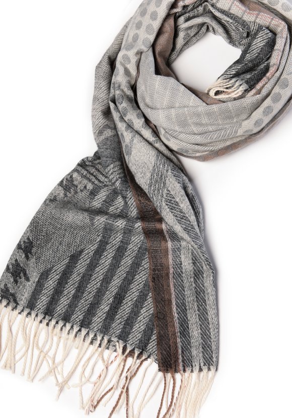 Палантин кашемировый Гармония шир.  580, рис. 8