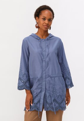 Ветровка летняя с капюшоном