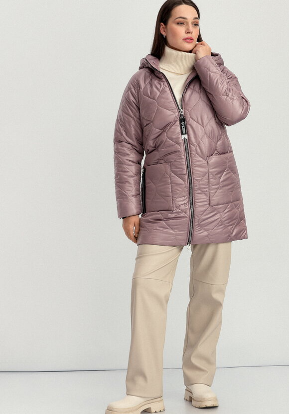 Куртка на молнии с капюшоном Милана шир.  580, рис. 10