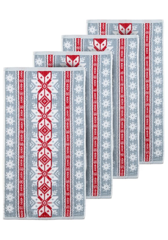 Полотенце махровое Зимушка, 4 шт. шир.  580, рис. 1