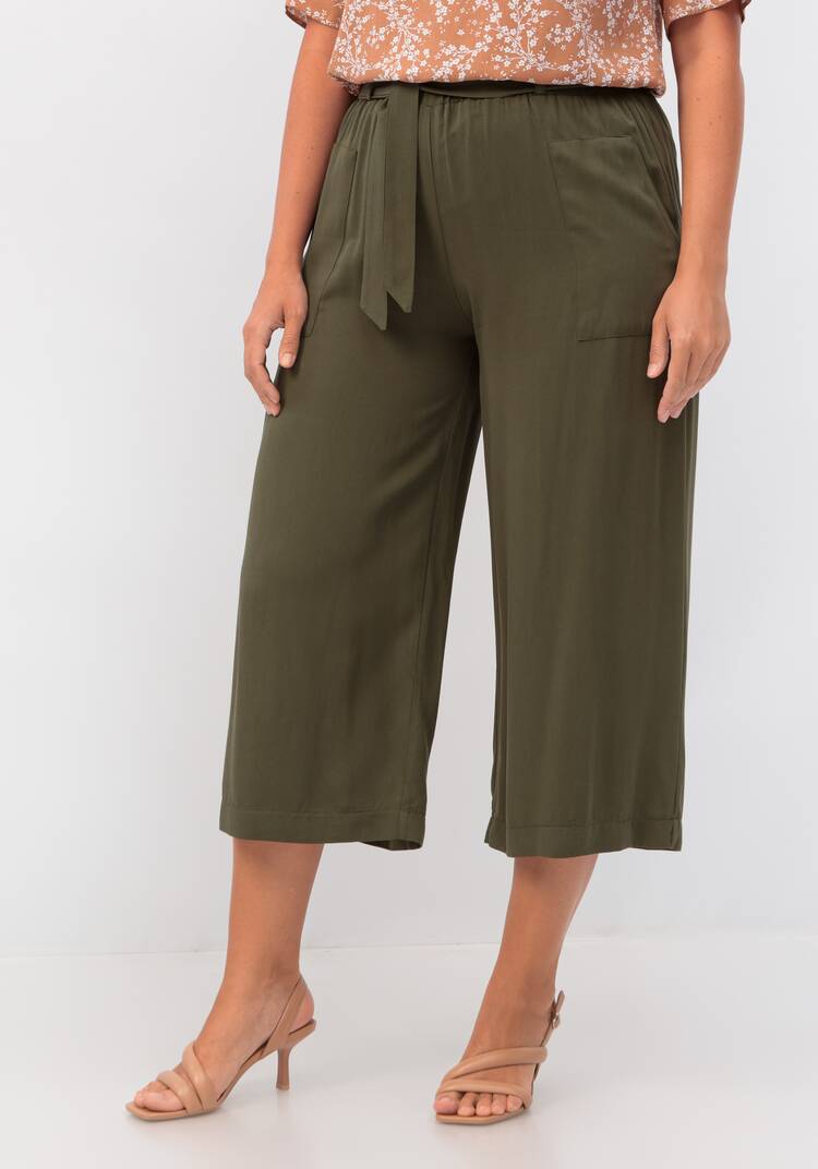 Брюки-кюлоты с накладными карманами шир.  750, рис. 9