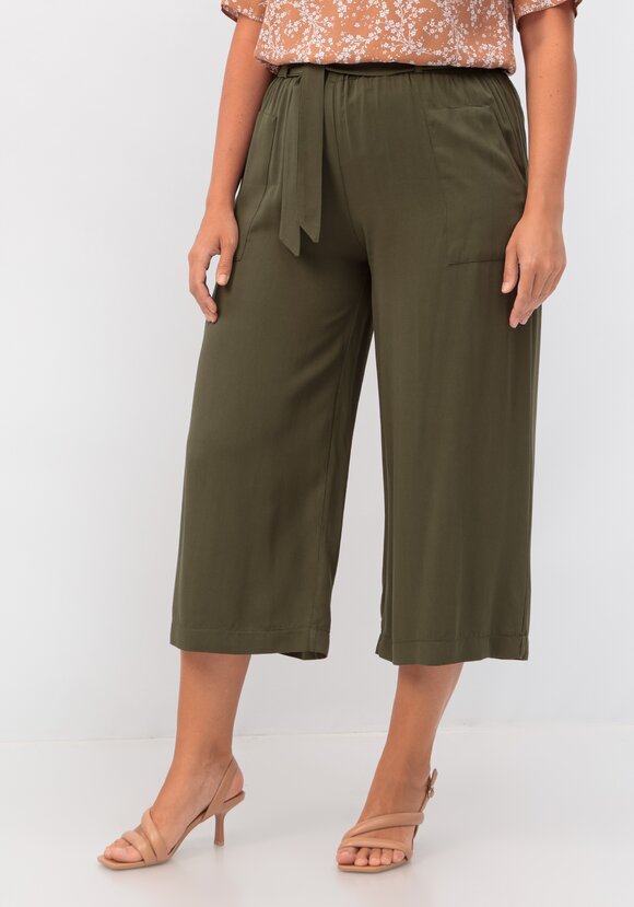 Брюки-кюлоты с накладными карманами шир.  580, рис. 9