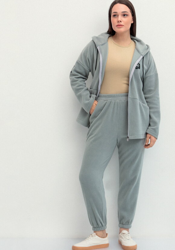 Брюки из флиса на резинке шир.  580, рис. 14