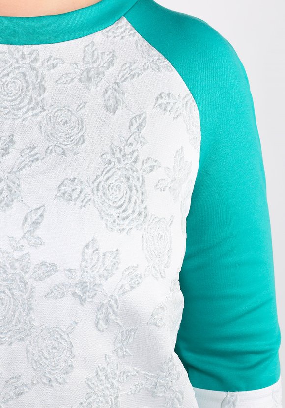 Свитшот с вставкой из жаккарда шир.  580, рис. 4